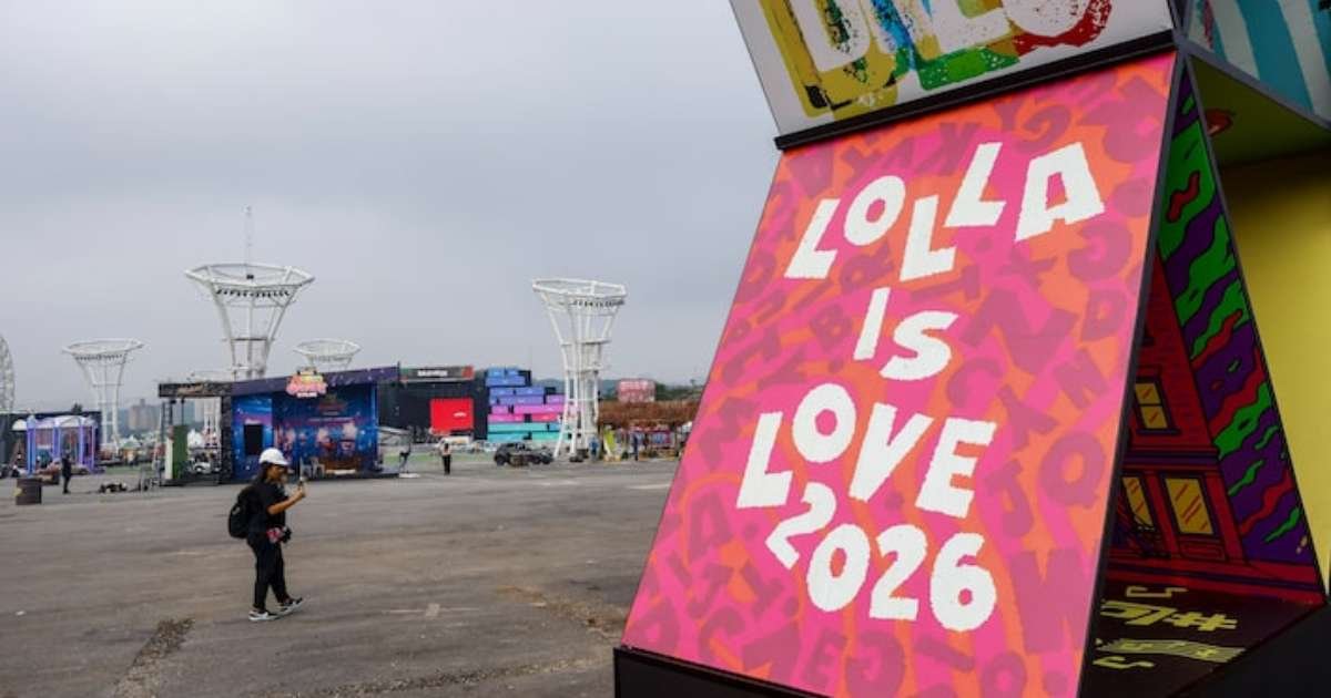 Lollapalooza 2026: Abertura marcada por lama e filas nas ativações