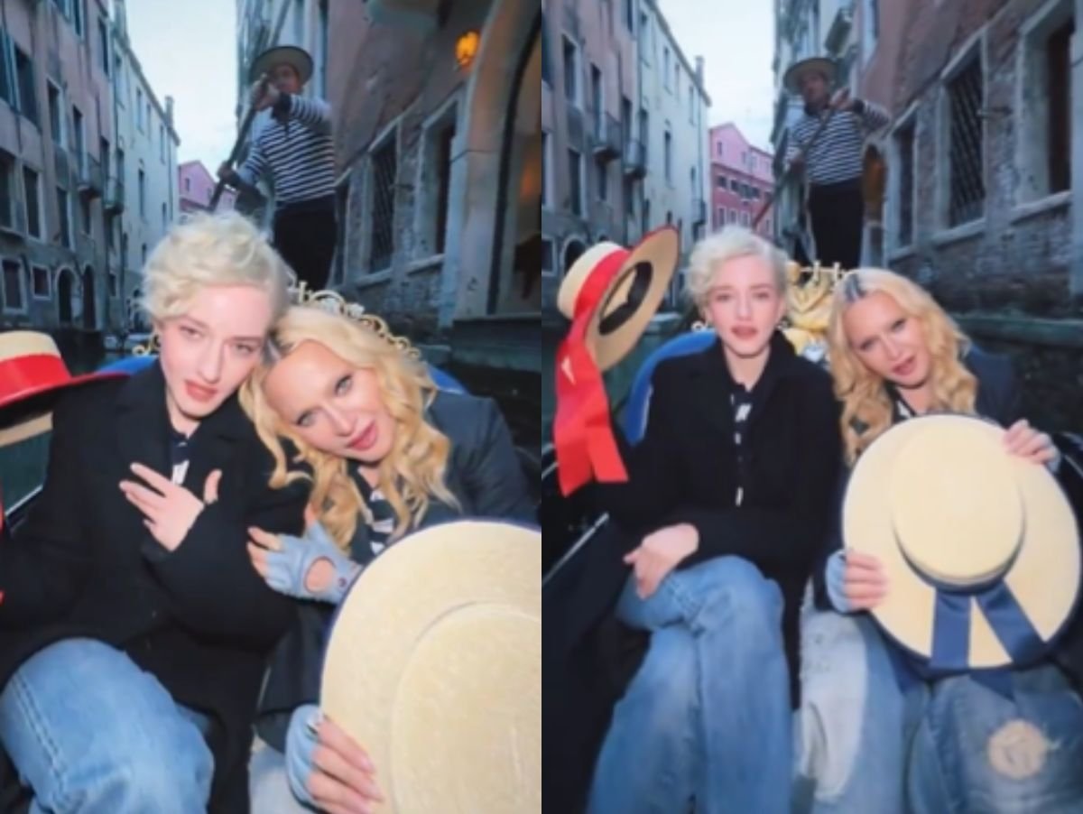 Madonna e Julia Garner recriam videoclipe de “Like a Virgin” Madonna e Julia Garner recriam videoclipe de “Like a Virgin”