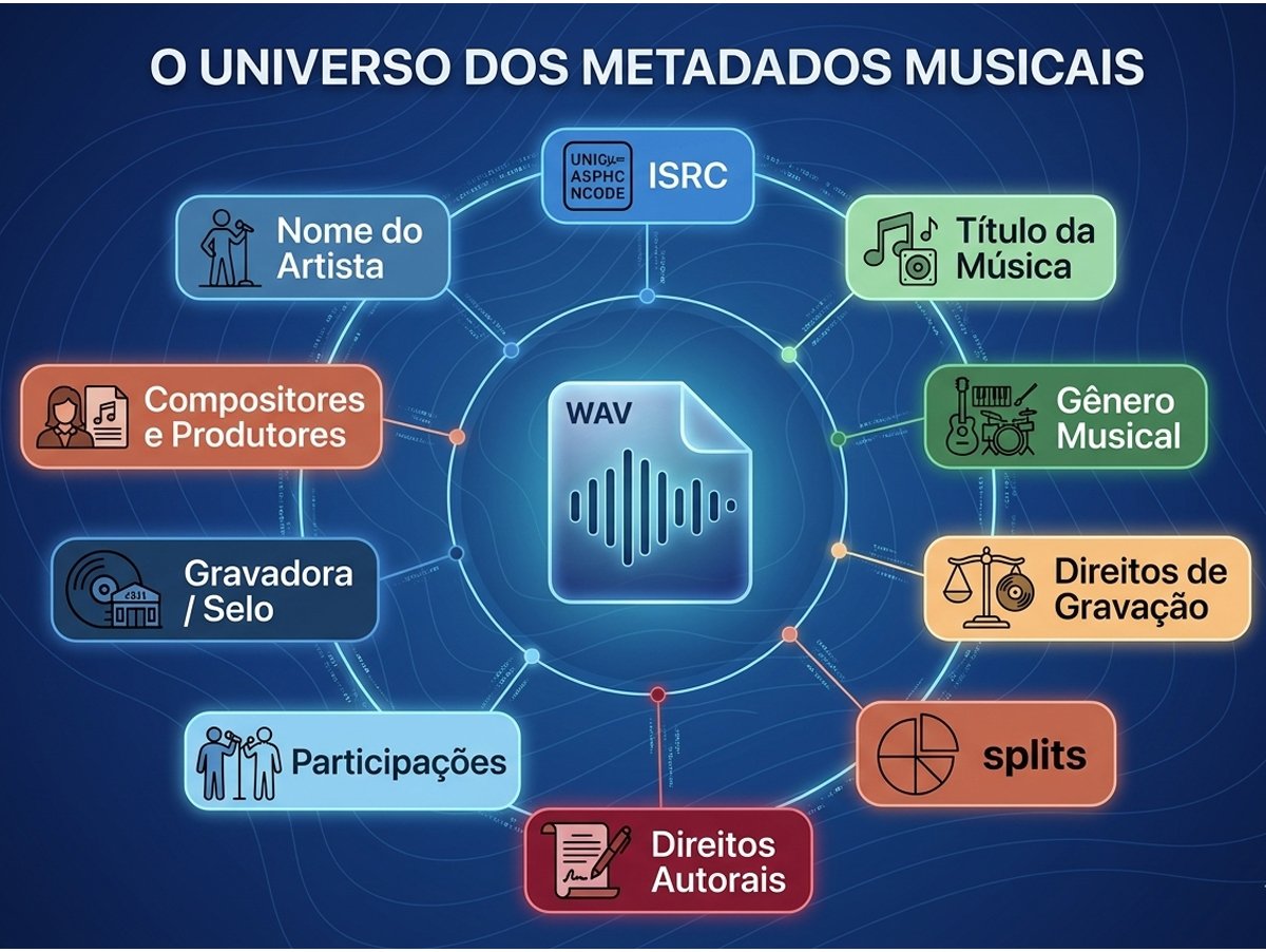 Metadados na Música: Garantindo Royalties e Organização no Streaming