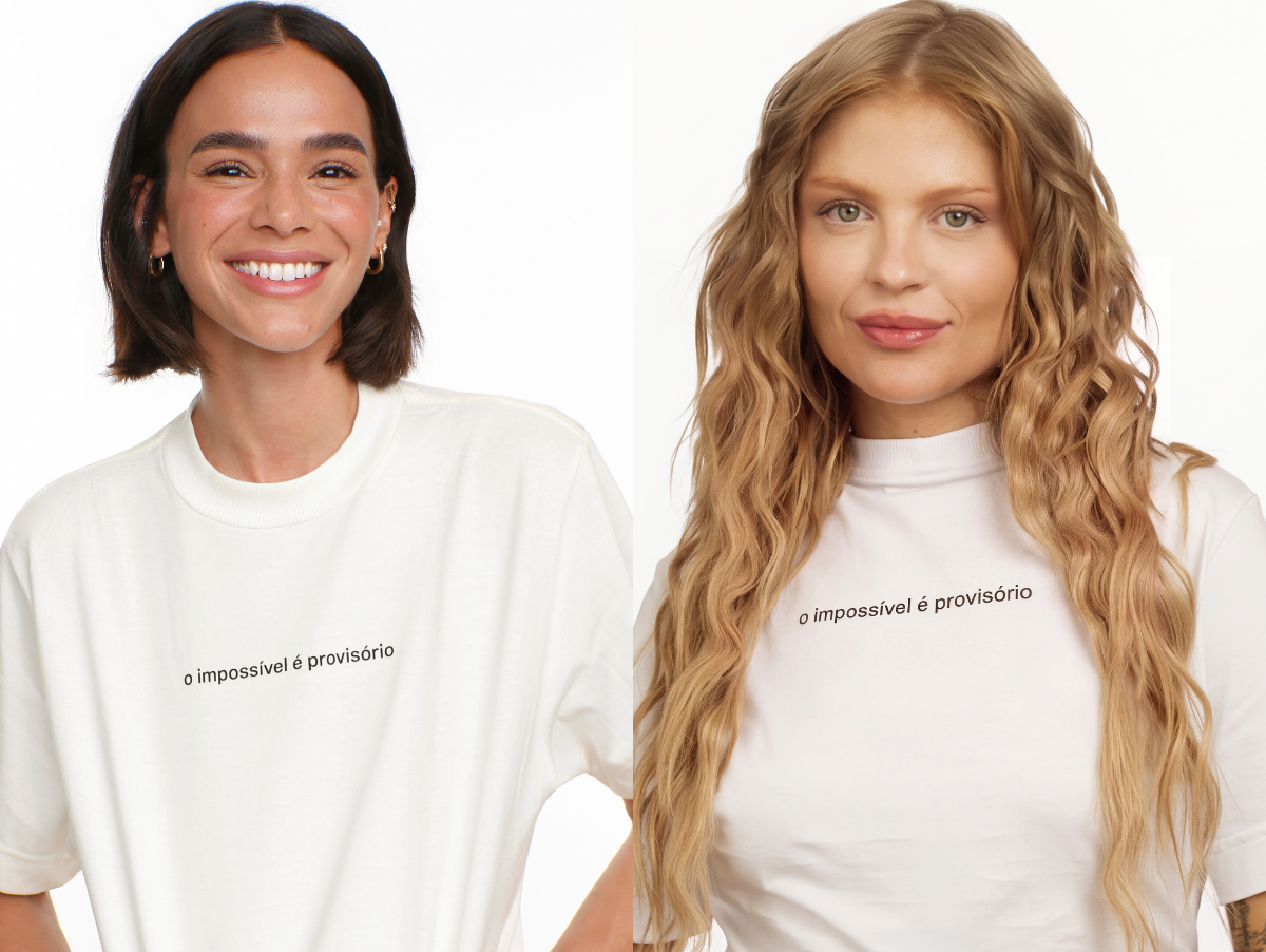 Bruna Marquezine e Luísa Sonza participam da campanha “O Impossível é Provisório”