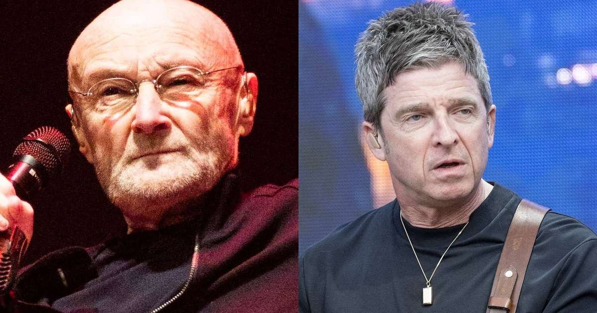 Tretados, Phil Collins e Noel Gallagher entram juntos para o Rock Hall of Fame