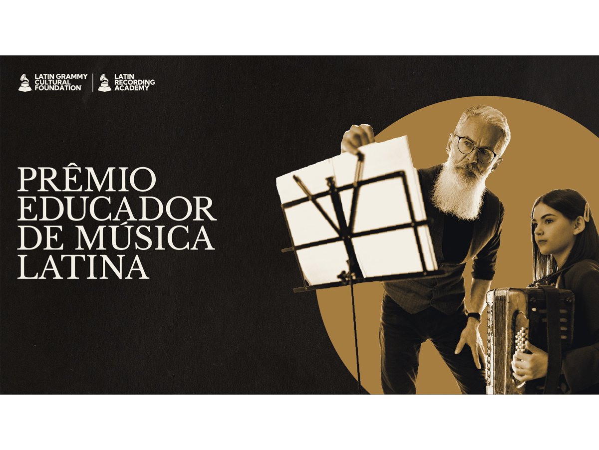 Latin Grammy Abre Inscrições para Prêmio de Educador Musical com Viagem a Las Vegas e Doação de US$ 10 mil a Escola