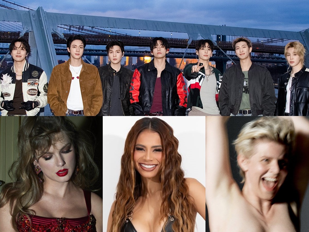 Lançamentos Musicais da Semana: BTS, Taylor Swift, Lexa e Robyn Lançamentos Musicais da Semana: BTS, Taylor Swift, Lexa e Robyn