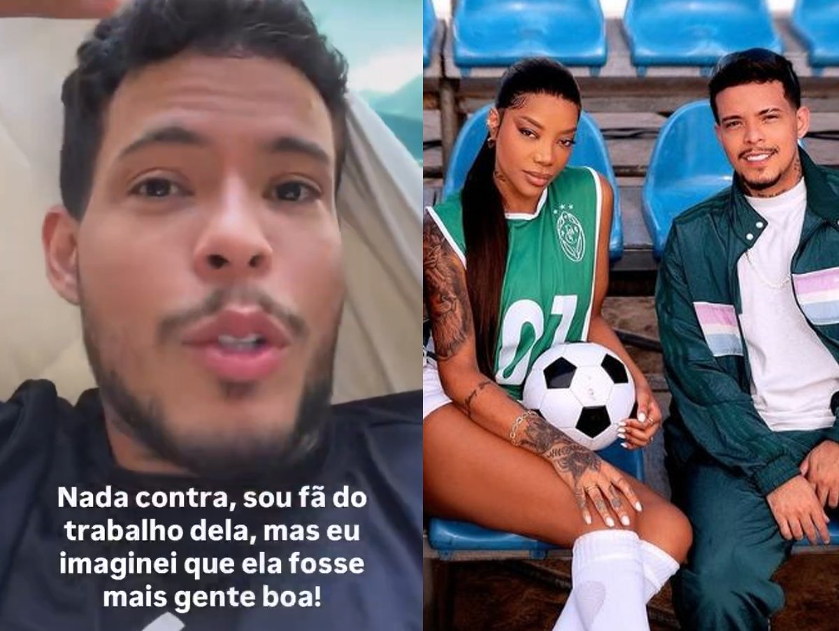 Felipe Amorim revela decepção com Ludmilla em colaboração musical Felipe Amorim revela decepção com Ludmilla em colaboração musical