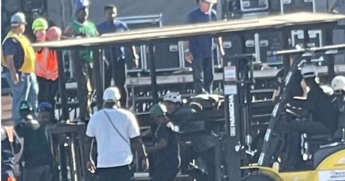 Tragédia na Montagem do Palco: Funcionário Morre em Acidente Durante Preparativos para Show de Shakira