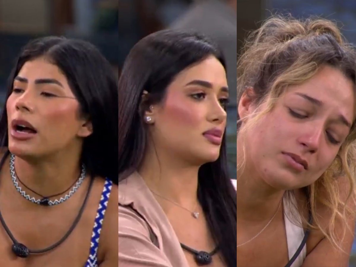 Sincerão no BBB 26: Conflito entre Jordana, Marciele e Samira