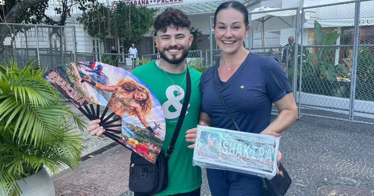 Fã Viaja de Cuiabá ao Rio para Comemorar Aniversário com Shakira Fã Viaja de Cuiabá ao Rio para Comemorar Aniversário com Shakira