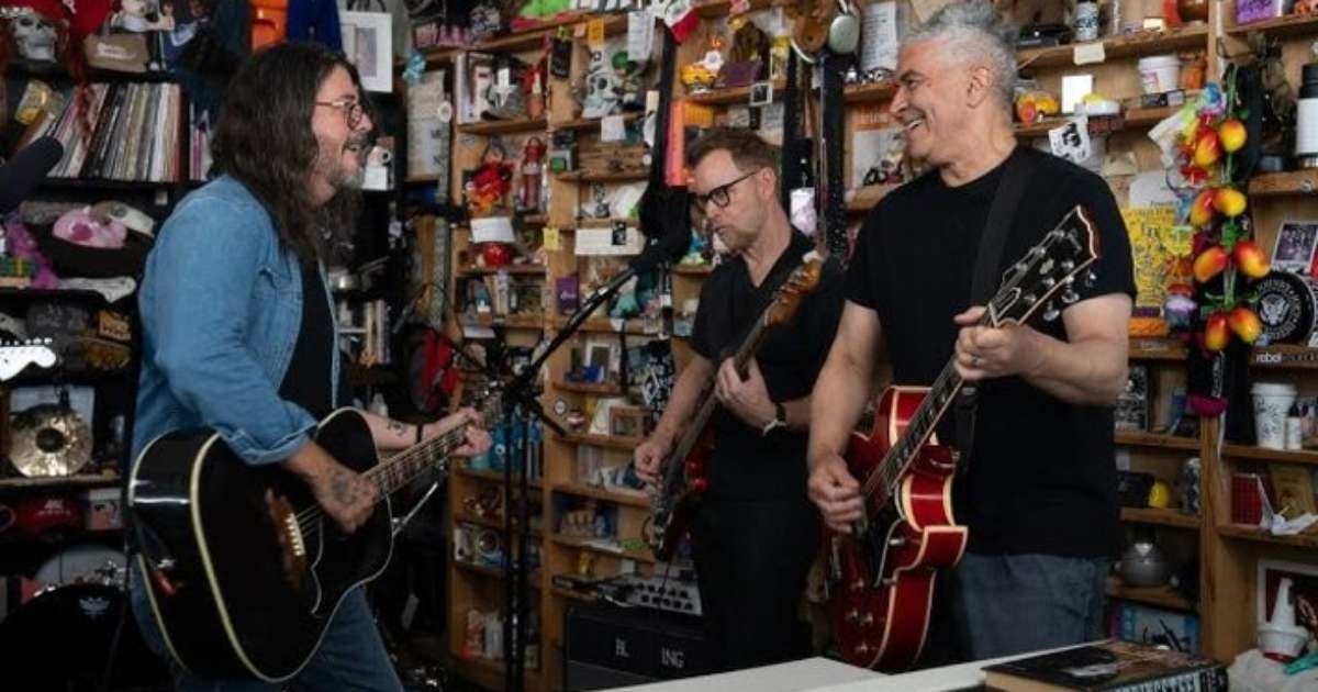 Foo Fighters Apresenta Músicas do Novo Disco no Tiny Desk; Assista