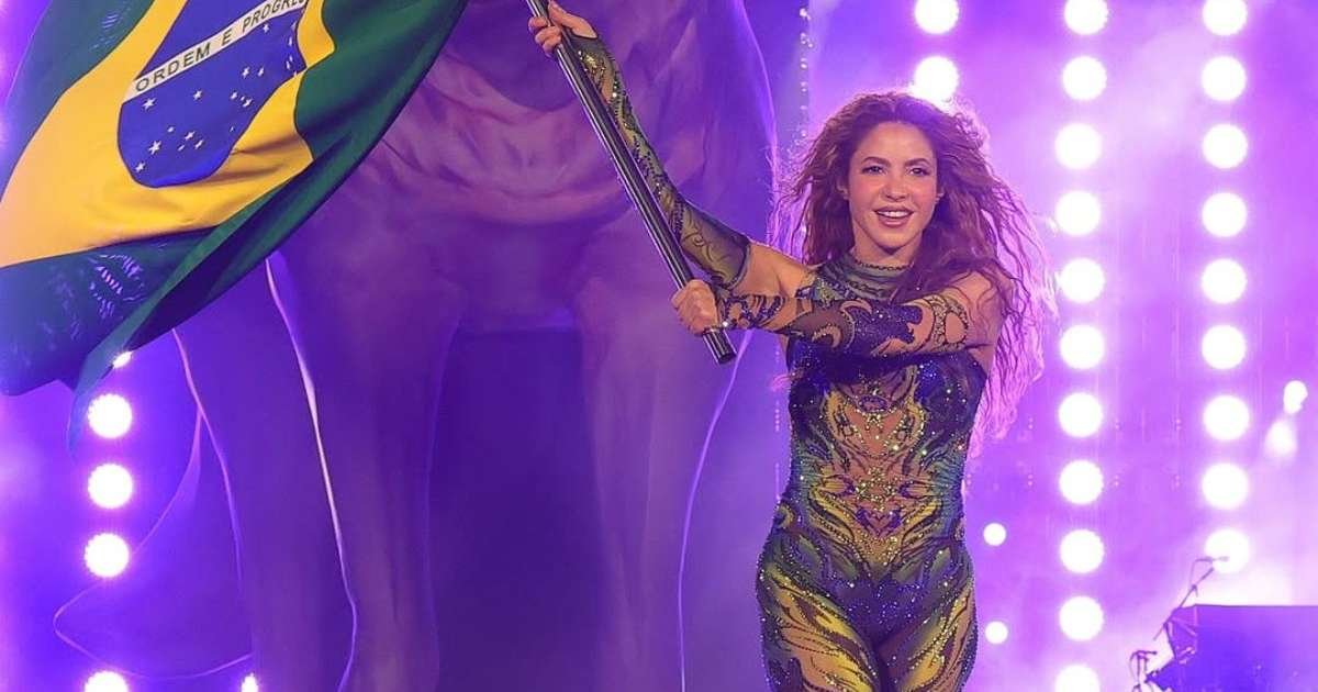 Shakira Agradece pelo Megashow na Praia de Copacabana