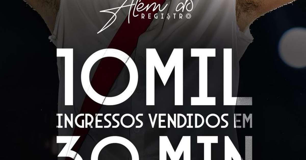 Luan Santana Vende 10 Mil Ingressos em Meia Hora para Show em Niterói
