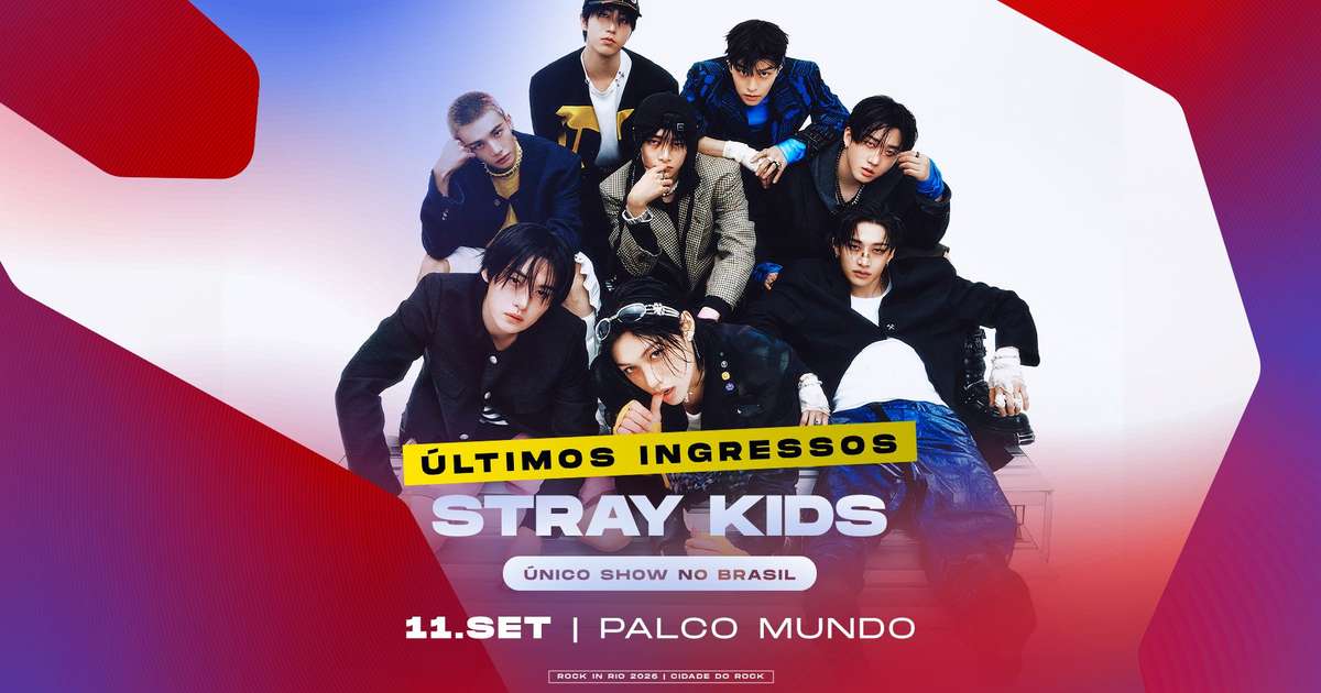 Rock in Rio Anuncia Últimos Ingressos para Dia do Stray Kids