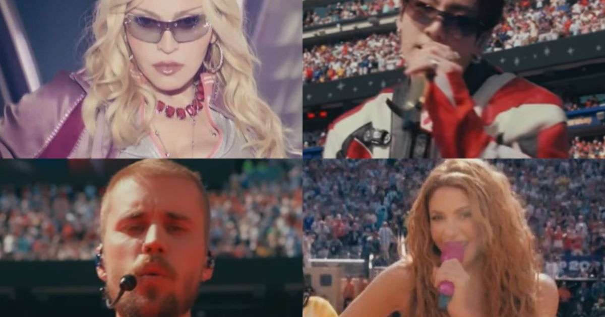 Show do Intervalo da Copa do Mundo 2026: Madonna, Shakira, BTS e Justin Bieber